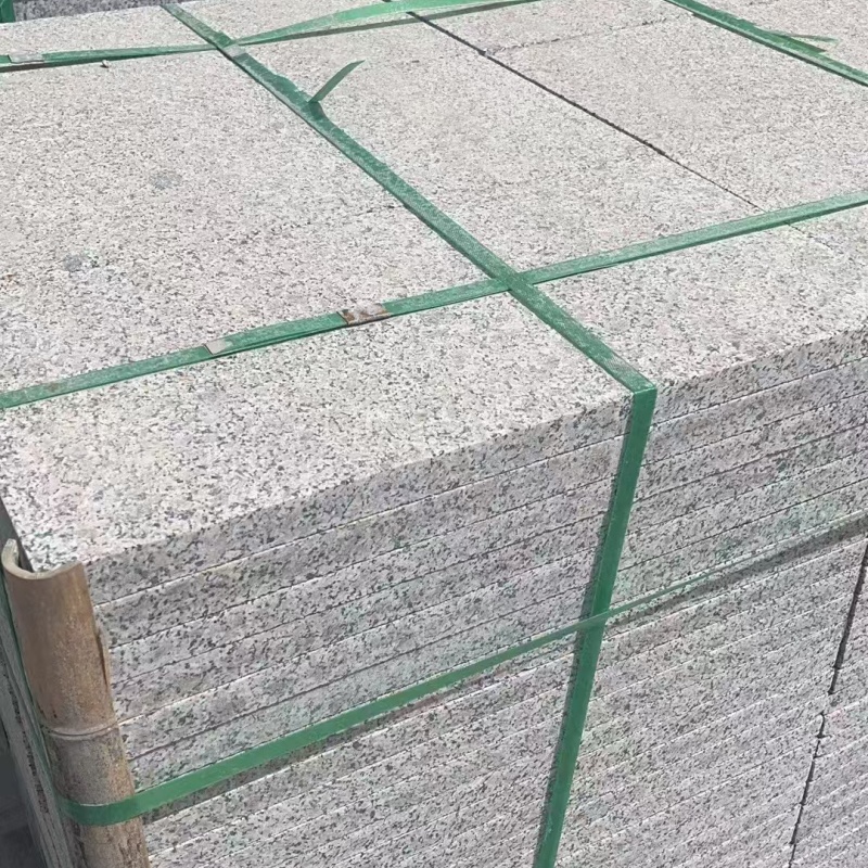 金昌芝麻白地铺石石材厂家